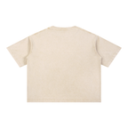 "The Destroyer" - Mineral Wash Boxy Cotton T-Shirt