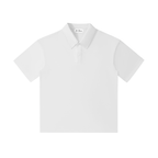 "Bad Bounce" - Drop Shoulder Short-Sleeve Polo