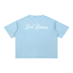 "Bad Bounce" - Mineral Wash Boxy Cotton T-Shirt