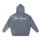"Bad Bounce" - Snow Wash Fleece Oversize Hoodie