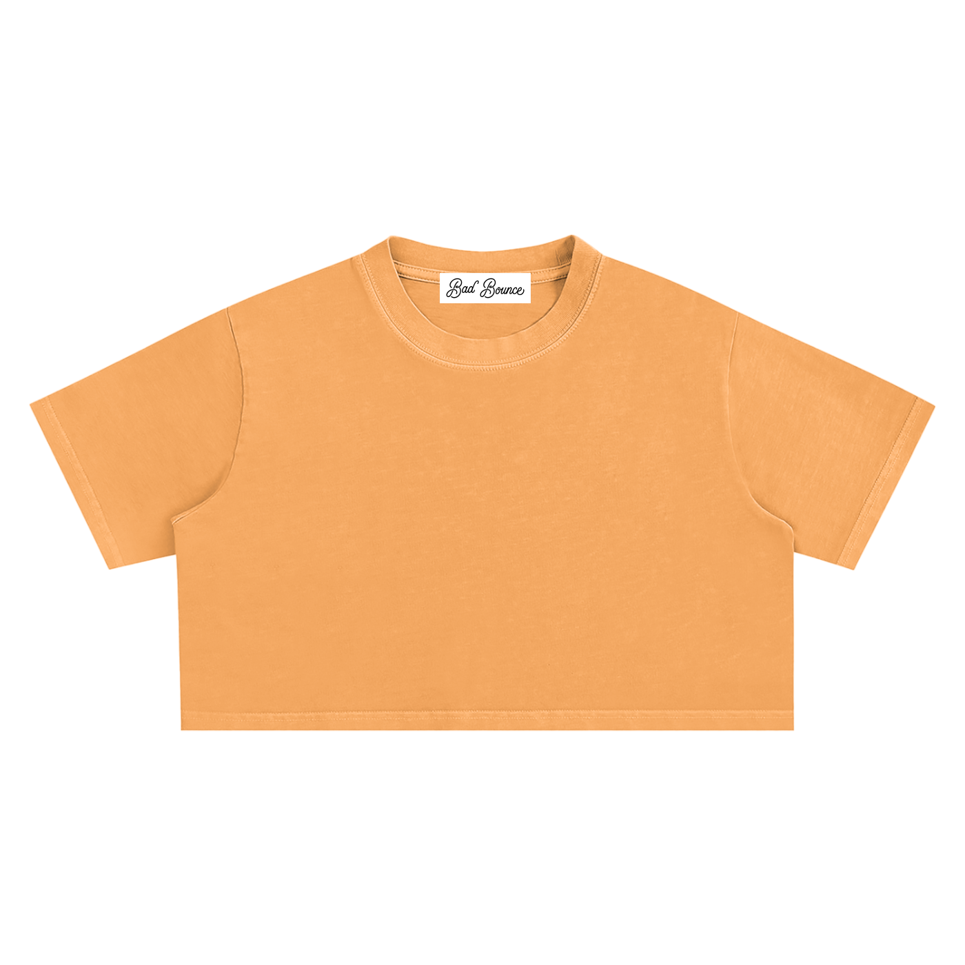 "Night Sessions" - Snow Washed Crop Top