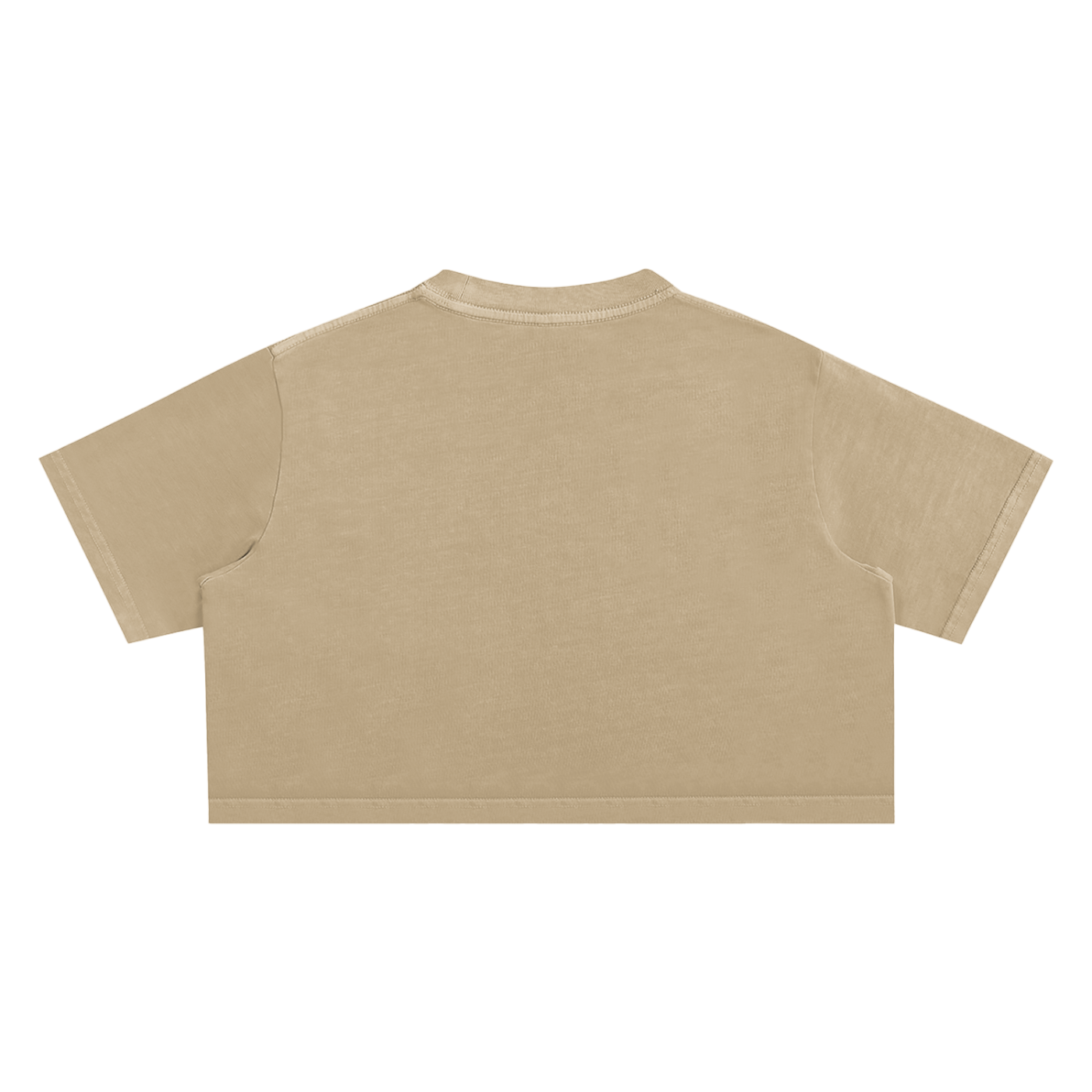 "Night Sessions" - Snow Washed Crop Top