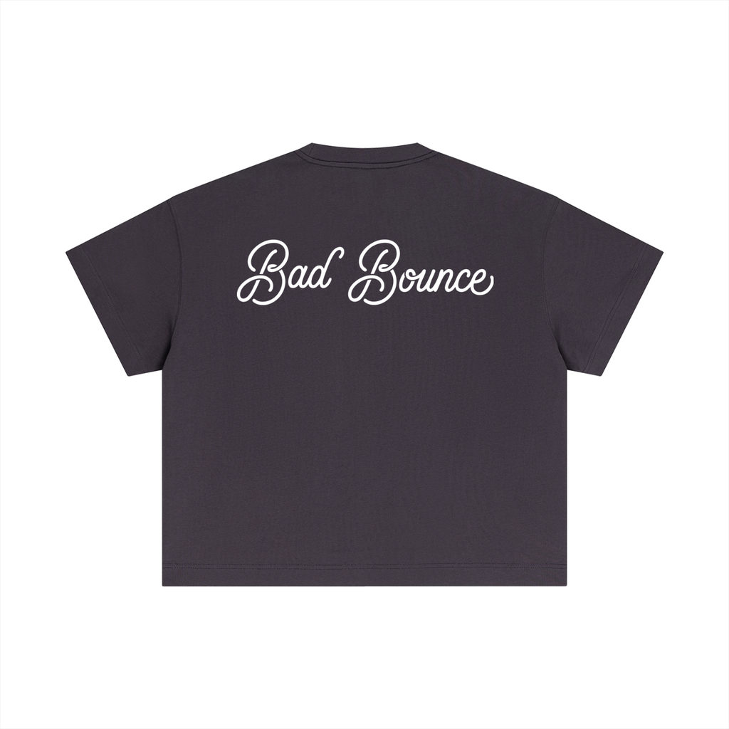 "Bad Bounce" - Essential Cotton Boxy T-Shirt