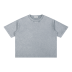"Bad Bounce" - Mineral Wash Boxy Cotton T-Shirt