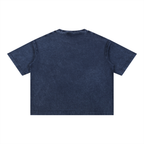 "The Destroyer" - Mineral Wash Boxy Cotton T-Shirt