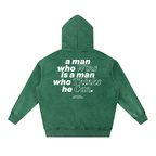 "The Maestro" - Snow Wash Fleece Oversize Hoodie